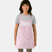 Süße rosa Gänseblümchen Schürze für Mädchen (Insitu)