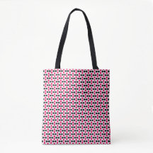 süße rosa Hantel-Tragetasche Unisex