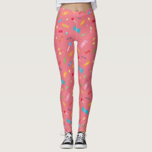 Süße rosa Leggings