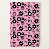 Süße rosa Marienkäfer Kinder Notizblock (Rückseite)