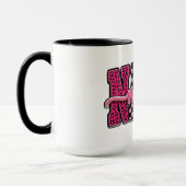 Süße rosa Nana Tasse (Links)