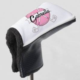 Süße rosa personalisierte Golfschläger Monogramm  Golf Headcover