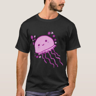 Süße rosa Quallen T-Shirt