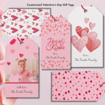 Süße rosa rote bunte Herzen Valentinstag
