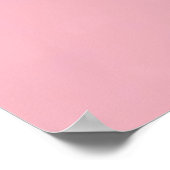 Süße rosa Schaf-Nursery-Wandkunst-Druckposter Poster (Ecke)