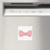 Süße rosa Schleife Magnet (In Situ (Geschirrspüler))
