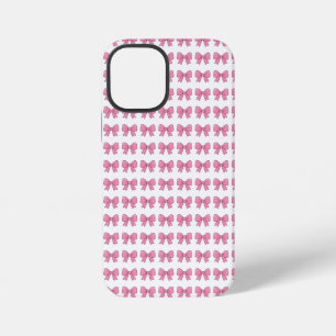 Süße rosa Schleifenband Design – Mädchenhaftes Kaw iPhone 12 Mini Hülle