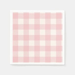 Süße rosa Vintage-Fahrrad Mädchen Baby Shower Serviette