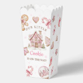Süße rosa Weihnachtsplätzchen-Baby-Party-Popcorn Geschenkschachtel (Vorderseite)