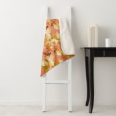 Süße Rose auf Orange Sherpadecke (Beispiel)
