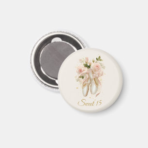 Süße Rosé-Ballett-Soirée, individuell Magnet