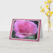 Süße Rose Karte (Gelbe Blume)