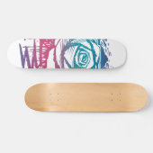 Süße Rosenfarbe Skateboard (Horizontal)