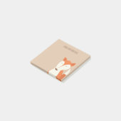 Süße Rotfuchs-Waldtiere für Kinder Post-it Klebezettel (angewinkelt)