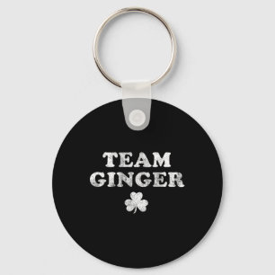 Süße Rothaarige Team Ginger St Patricks Day Grün Schlüsselanhänger