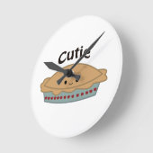 Süsse Runde Wanduhr (Winkel)