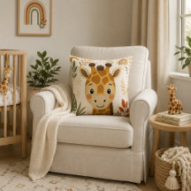 Süße Safari-Giraffen-Kinderzimmer-Dekoration