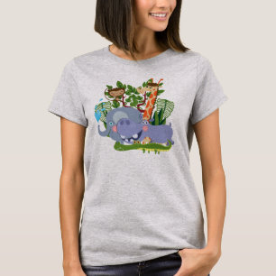 Süße Safari-Tiere T-Shirt