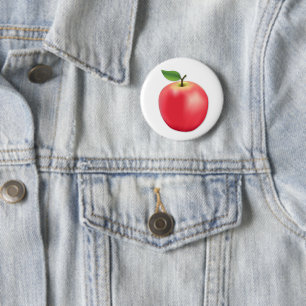 Süße, saftige Äpfel  Button