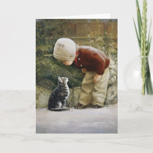 Süße Sarah Feiertagskarte (Vorderseite)