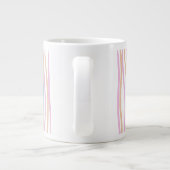 Süße Sardinen-Kunst Jumbo-Tasse (Rückseite)