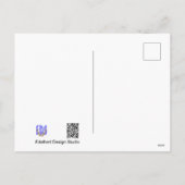 Süße Schafe Kund. Bleib cool Postkarte (Rückseite)