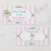 Süße Schicksals-Couture-Kuchen-Geschäfts-Karte Visitenkarte (Vorne/Hinten)