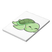 Süße Schildkröte 1 Notizblock (Rotiert)
