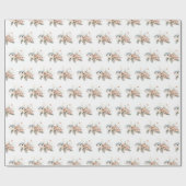 Süße Schildkröte Geschenkpapier (Flach)