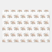 Süße Schildkröte Geschenkpapier Set (Vorderseite)