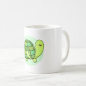Süße Schildkröte Kaffeetasse (VorderseiteRechts)