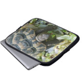 Süße Schildkröte Laptopschutzhülle (Vorne Knopf)