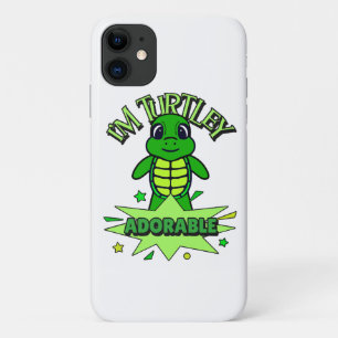 Süße Schildkröte Lustige Schildkrötenzitate Schild Case-Mate iPhone Hülle