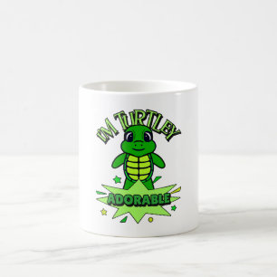 Süße Schildkröte Lustiger Schildkröten-Spruch Tota Kaffeetasse