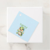 Süße Schildkröten-Baby Geschenkanhänger (Beispiel)