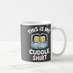 Süße schlafende Biene Das ist mein Kuscheln Kaffeetasse