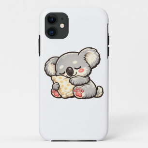Süße schlafende Koala mit Kissen Case-Mate iPhone Hülle