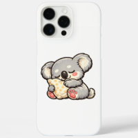 Süße schlafende Koala mit Kissen