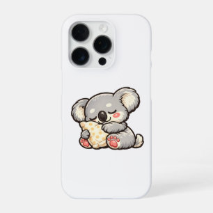 Süße schlafende Koala mit Kissen iPhone 16 Pro Hülle