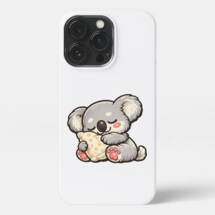 Süße schlafende Koala mit Kissen iPhone 13 Pro Hülle
