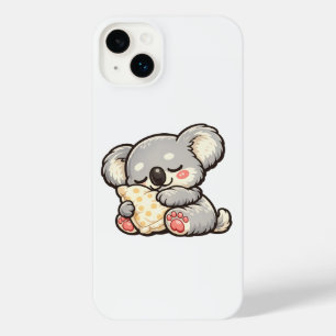 Süße schlafende Koala mit Kissen iPhone 14 Plus Hülle