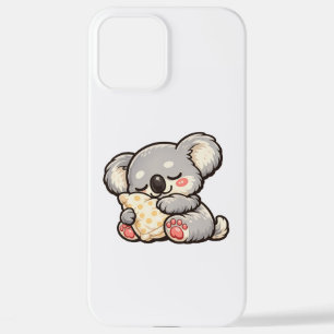 Süße schlafende Koala mit Kissen iPhone 12 Pro Max Hülle