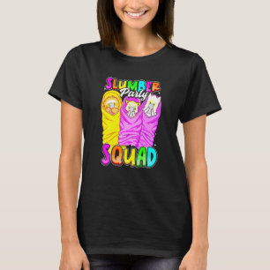 Süße Schlafparty-Truppe Mädchen Übernachtung Fault T-Shirt