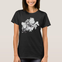 Süße Schleifen Gruselaugen T-Shirt