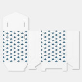 Süße Schleifen und Punkte Party-Geschenkverpackung Geschenkschachtel (Ungefaltet)