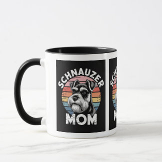 Süße Schnauzer-Hundliebhaber-Tasse Tasse