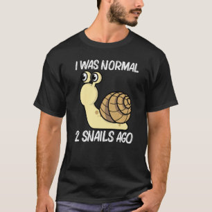 Süße Schnecke für Männer Frauen Land Meer Süßwasse T-Shirt