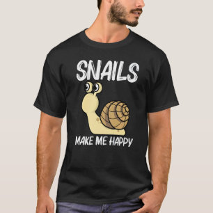 Süße Schnecke Für Männer Frauen Land Meer Süßwasse T-Shirt