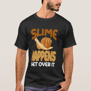 Süße Schneckenhaus-Tier-Cartoon-Naturliebhaber Fra T-Shirt
