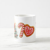 Süße Schneemänner Winter-Kaffeetasse Kaffeetasse (Mittel)